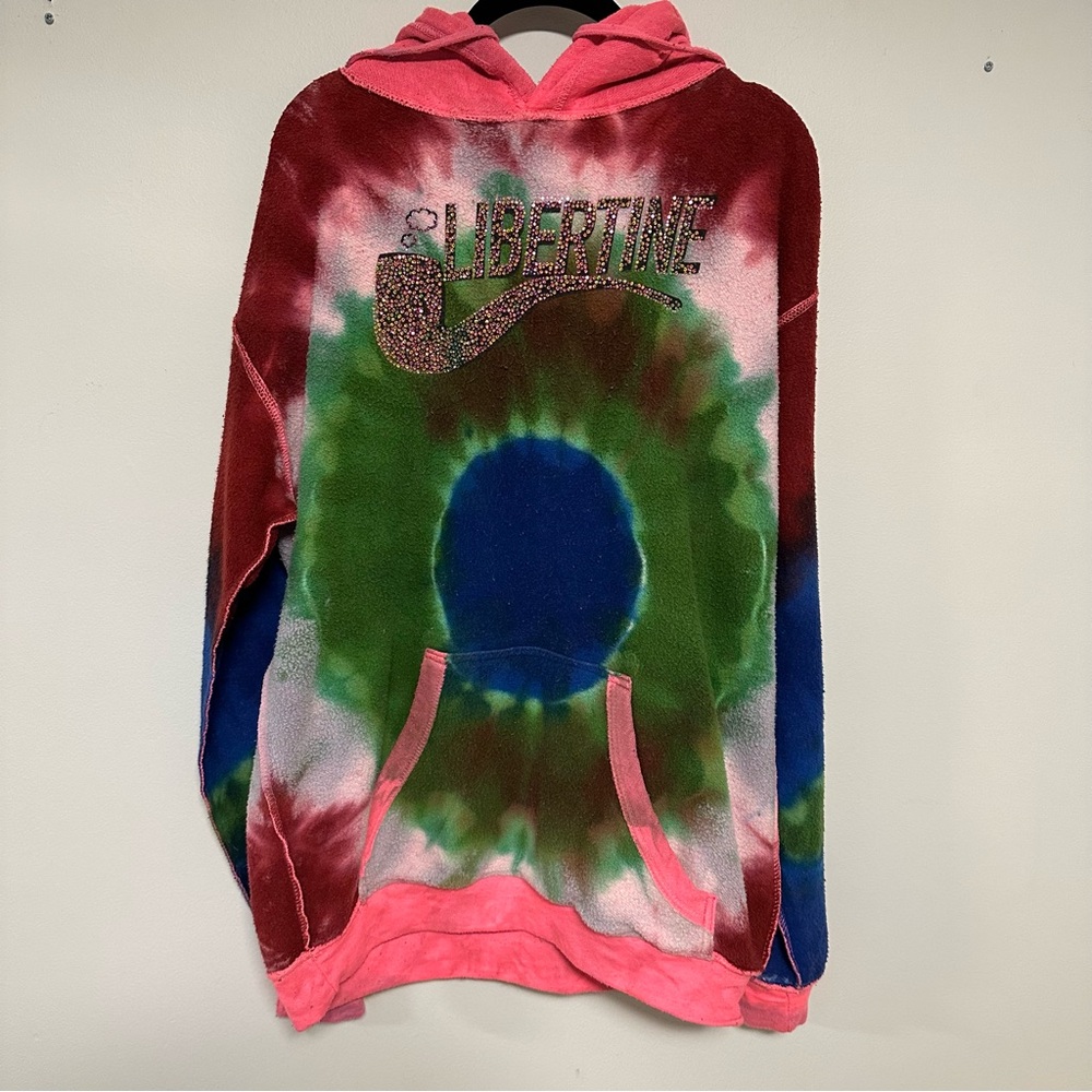 Libertine Hoodie Tie Dye Rhintstones